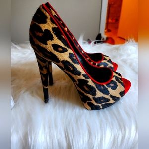 Leopard Print Boutique 9 Heels